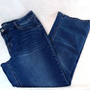 Maurices Mid Rise Wide Leg Jeans Size 16 Short Women